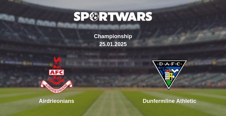 Airdrieonians — Dunfermline Athletic watch online broadcast, 25.01.2025