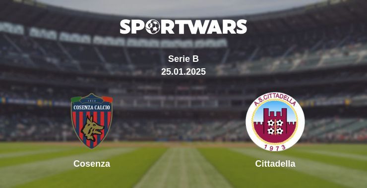 Cosenza — Cittadella watch online broadcast, 25.01.2025