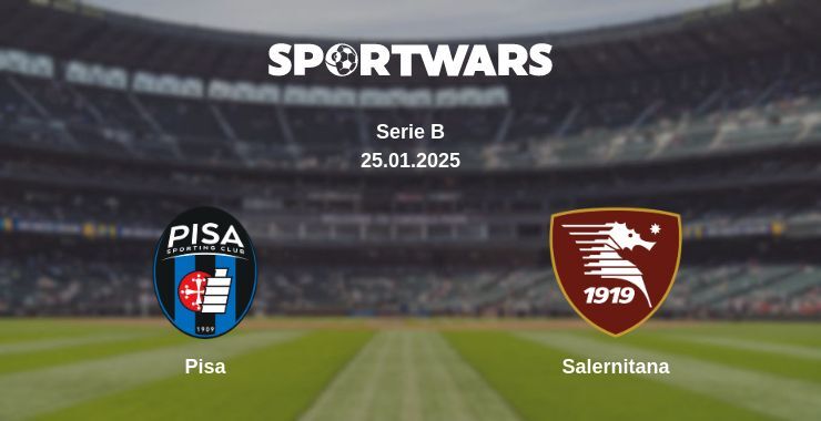 Pisa — Salernitana watch online for free 25.01.2025