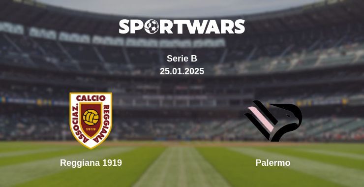 Reggiana 1919 — Palermo watch online broadcast, 26.01.2025