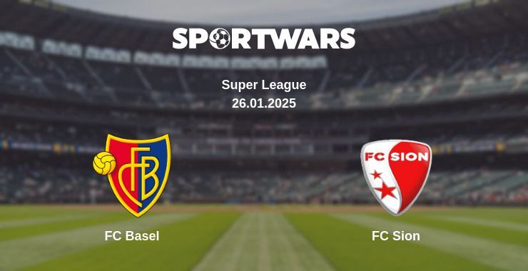 FC Basel — FC Sion watch online broadcast, 26.01.2025