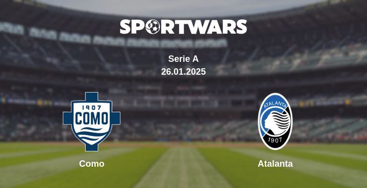 Como — Atalanta watch online broadcast, 26.01.2025