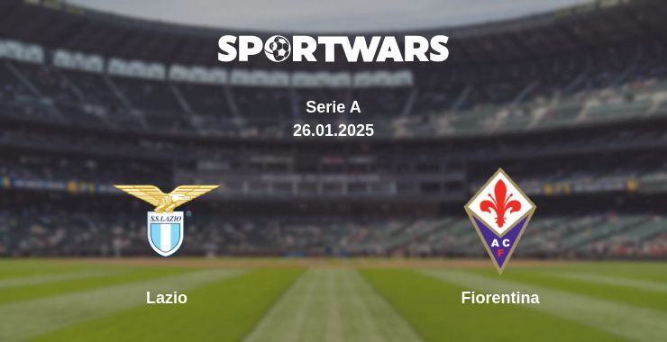 Lazio — Fiorentina watch online broadcast, 26.01.2025