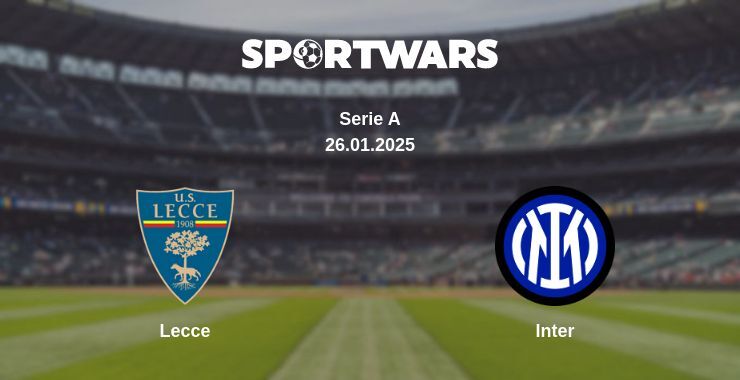 Lecce — Inter watch online for free 26.01.2025