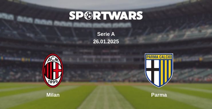 Milan — Parma watch online broadcast, 26.01.2025