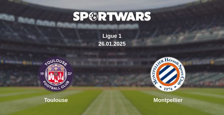 Toulouse — Montpellier watch online broadcast, 26.01.2025