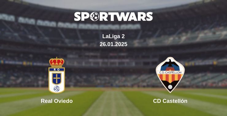 Real Oviedo — CD Castellón watch online broadcast, 26.01.2025