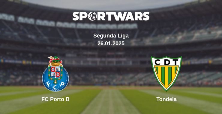 FC Porto B — Tondela watch online for free 26.01.2025