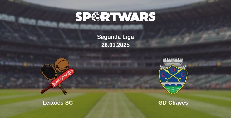 Leixões SC — GD Chaves watch online for free 26.01.2025