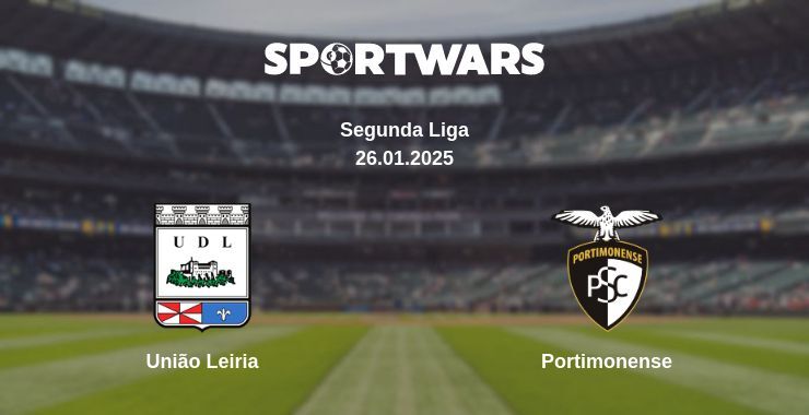 União Leiria — Portimonense watch online for free 26.01.2025