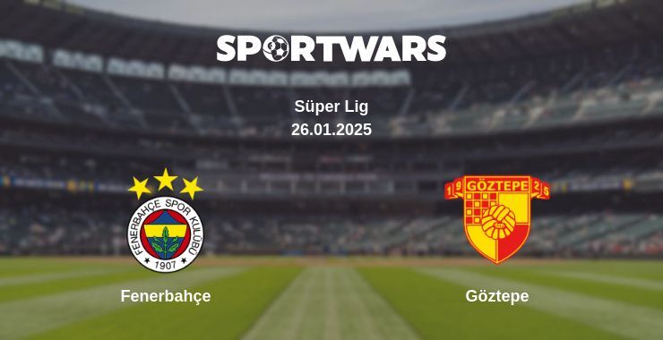 Fenerbahçe — Göztepe watch online for free 26.01.2025