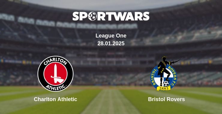 Charlton Athletic — Bristol Rovers watch online broadcast, 28.01.2025