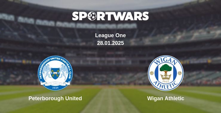 Peterborough United — Wigan Athletic watch online broadcast, 28.01.2025