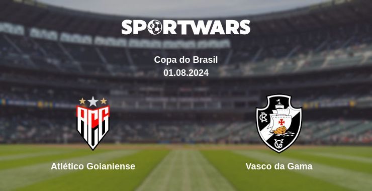 Result of the Atlético Goianiense — Vasco da Gama match, 01.08.2024