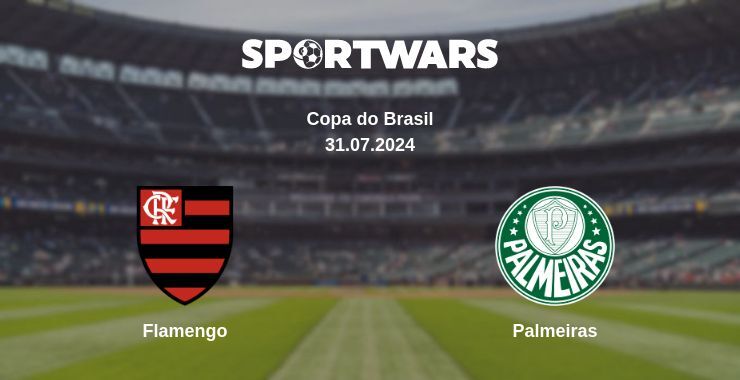 Result of the Flamengo — Palmeiras match, 31.07.2024