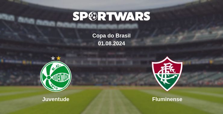 Result of the Juventude — Fluminense match, 01.08.2024