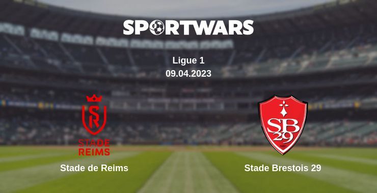 Result of the Stade de Reims — Stade Brestois 29 match, 09.04.2023