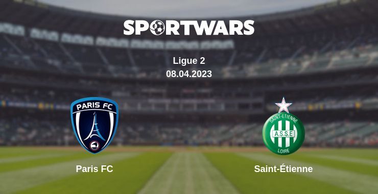 Paris FC — Saint-Étienne watch online for free 08.04.2023