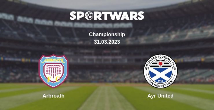 Arbroath — Ayr United watch online for free 31.03.2023