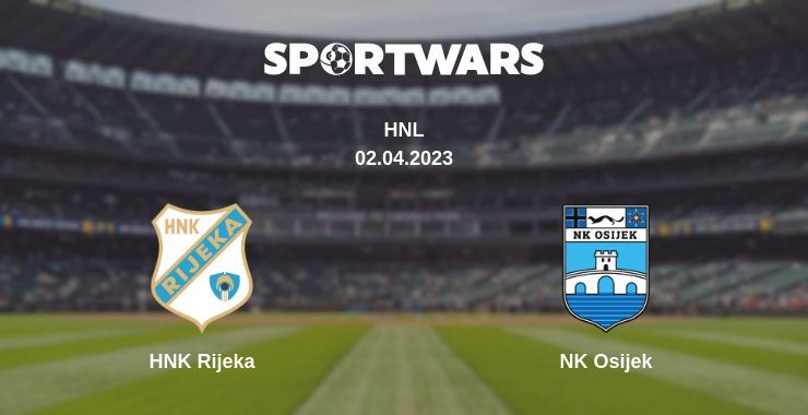 HNK Rijeka — NK Osijek watch online for free 02.04.2023