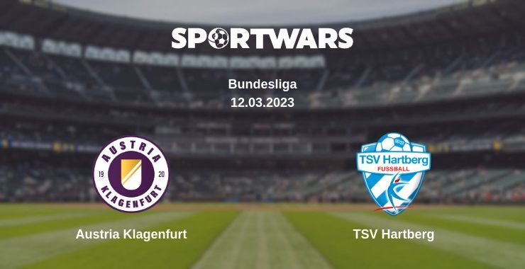 Austria Klagenfurt — TSV Hartberg watch online for free 12.03.2023