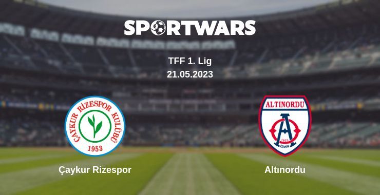 Çaykur Rizespor — Altınordu watch online for free 21.05.2023