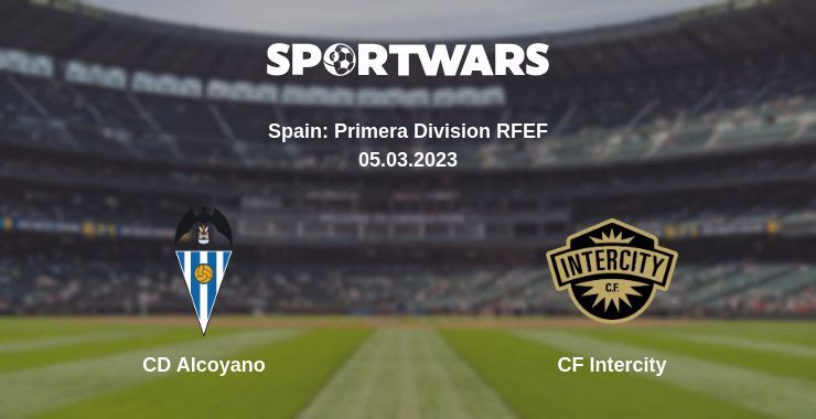 Result of the CD Alcoyano — CF Intercity match, 05.03.2023