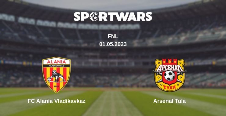 FC Alania Vladikavkaz — Arsenal Tula watch online for free 01.05.2023