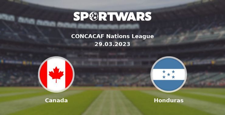 Canada — Honduras, where to watch online broadcast, 29.03.2023