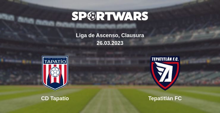 Result of the CD Tapatío — Tepatitlán FC match, 26.03.2023