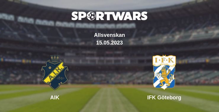 AIK — IFK Göteborg watch online for free 15.05.2023