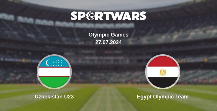 Uzbekistan U23 — Egypt Olympic Team watch online for free 27.07.2024