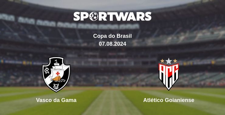 Result of the Vasco da Gama — Atlético Goianiense match, 07.08.2024