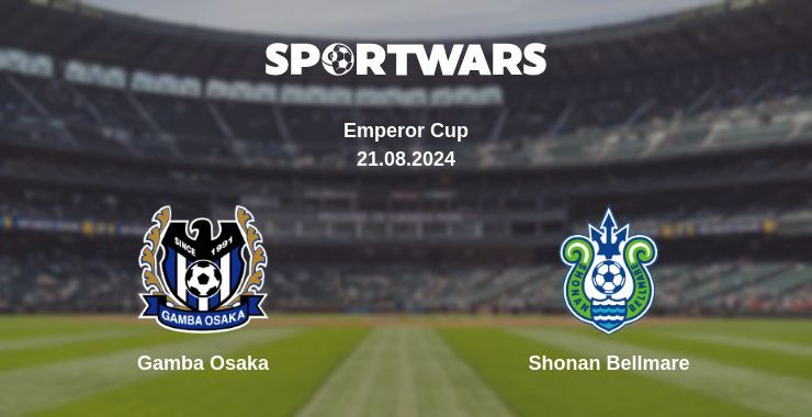 Result of the Gamba Osaka — Shonan Bellmare match, 21.08.2024