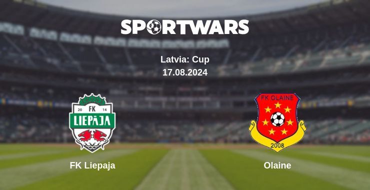 Result of the FK Liepaja — Olaine match, 17.08.2024