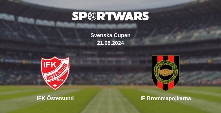 Result of the IFK Östersund — IF Brommapojkarna match, 21.08.2024