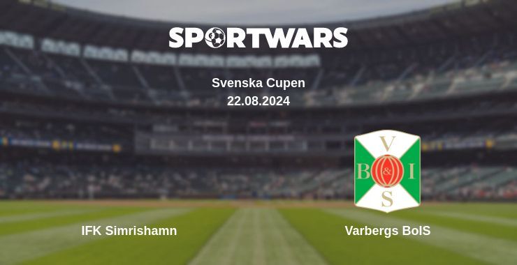 Result of the IFK Simrishamn — Varbergs BoIS match, 22.08.2024