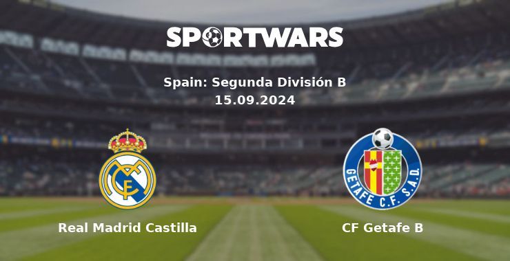 Real Madrid Castilla — CF Getafe B, where to watch online broadcast