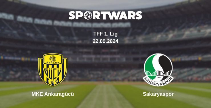 MKE Ankaragücü — Sakaryaspor, where to watch online broadcast