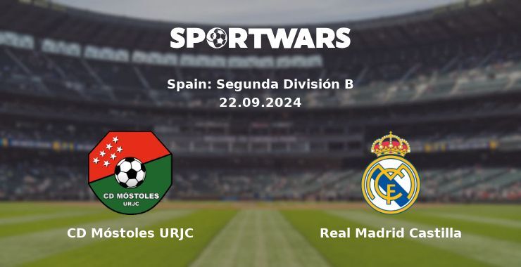 CD Móstoles URJC — Real Madrid Castilla, where to watch online broadcast