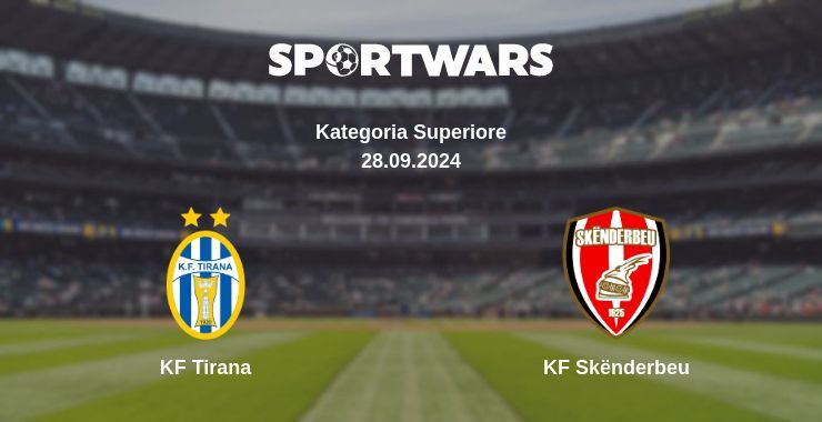 KF Tirana — KF Skënderbeu watch online for free 29.09.2024