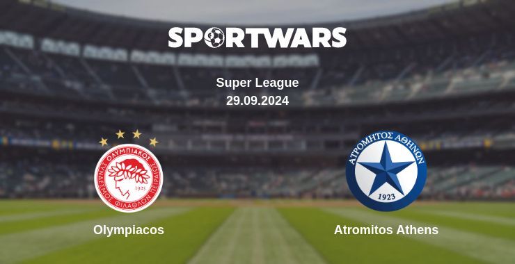 Olympiacos — Atromitos Athens, where to watch online broadcast