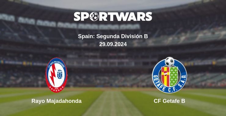 Rayo Majadahonda — CF Getafe B, where to watch online broadcast