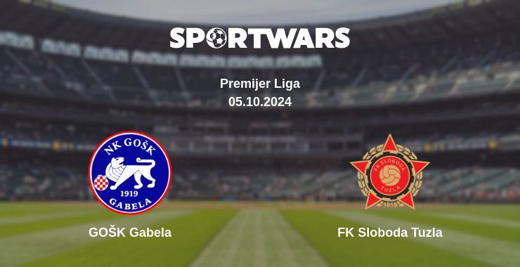 GOŠK Gabela — FK Sloboda Tuzla watch online for free 05.10.2024