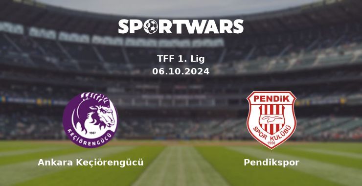 Ankara Keçiörengücü — Pendikspor watch online for free 06.10.2024