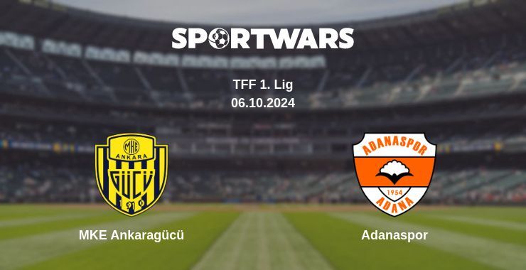 MKE Ankaragücü — Adanaspor, where to watch online broadcast