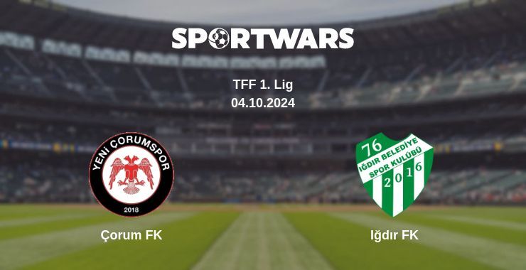 Çorum FK — Iğdır FK watch online for free 04.10.2024