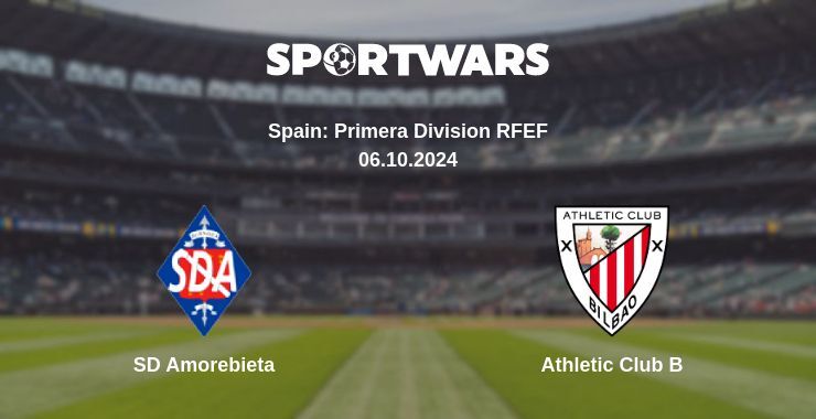 SD Amorebieta — Athletic Club B, where to watch online broadcast