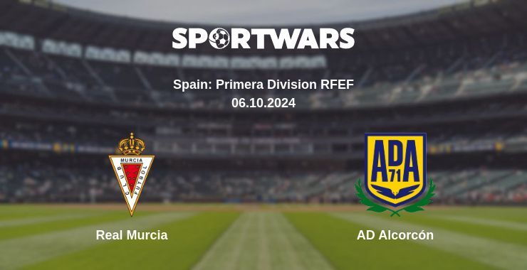 Real Murcia — AD Alcorcón, where to watch online broadcast