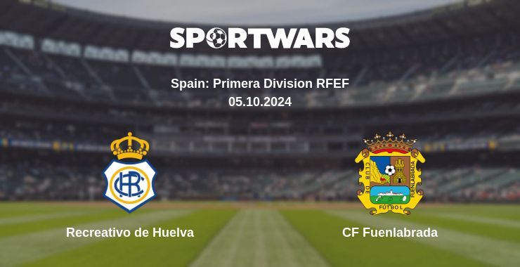 Result of the Recreativo de Huelva — CF Fuenlabrada match, 05.10.2024